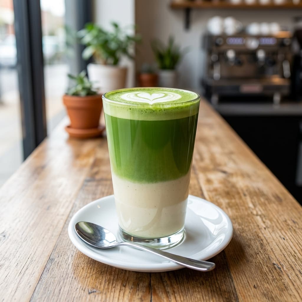 Uji Matcha Oat Latte